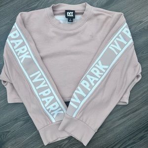 Ivy park cropped sweatshirt